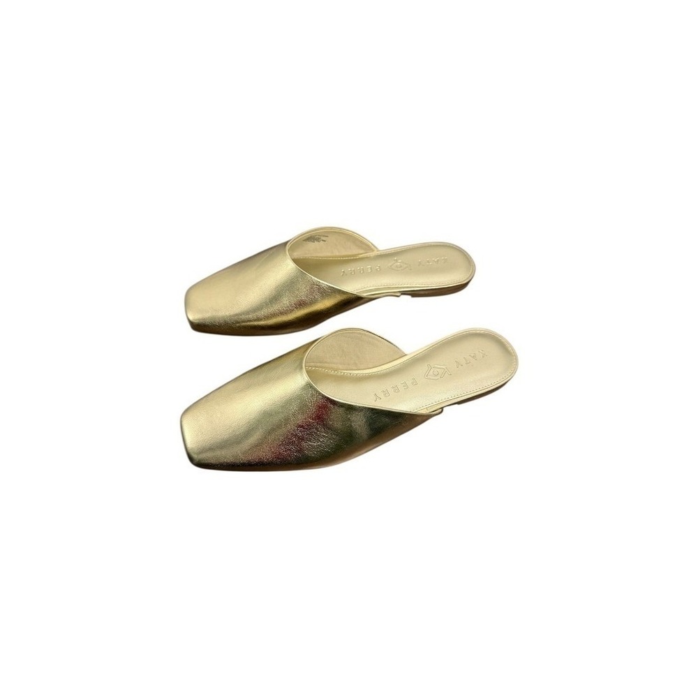 Katy Perry The Evie Mule Champagne Gold 5 NIB